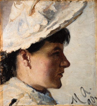 Gerda Ahlborn von Michael Peter Ancher